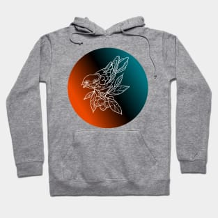 autumn bird Hoodie